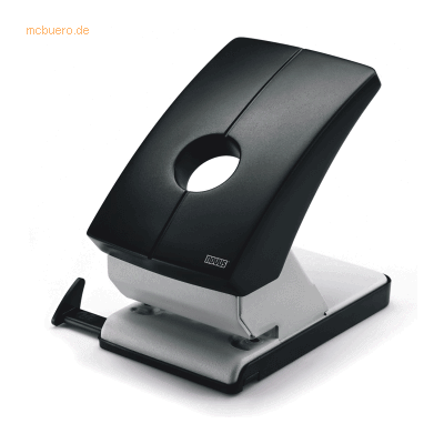 Novus Registraturlocher B260 lichtgrau/tiefschwarz Novus Registraturlocher B260 lichtgrau/tiefschwarz