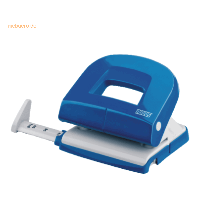 Novus Locher E216 Metall/Kunststoff 1,6 mm 16 Blatt (Blister) blau Novus Locher E216 Metall/Kunststoff 1,6 mm 16 Blatt (Blister) blau
