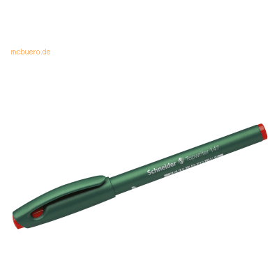 10 x Schneider Faserschreiber Topwriter 147 rot 10 x Schneider Faserschreiber Topwriter 147 rot