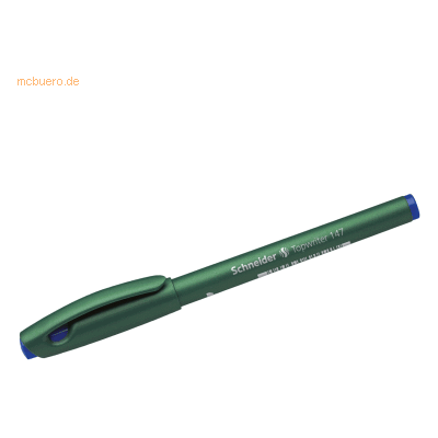 10 x Schneider Faserschreiber Topwriter 147 blau 10 x Schneider Faserschreiber Topwriter 147 blau
