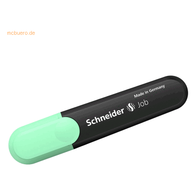 10 x Schneider Textmarker Job Pastell mint 10 x Schneider Textmarker Job Pastell mint