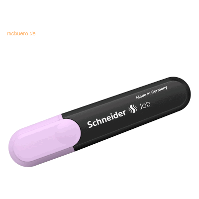 10 x Schneider Textmarker Job Pastell flieder 10 x Schneider Textmarker Job Pastell flieder