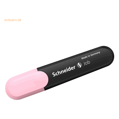 10 x Schneider Textmarker Job Pastell rose 10 x Schneider Textmarker Job Pastell rose