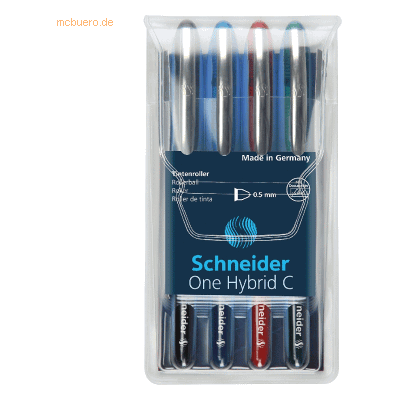 Schneider Tintenroller One Hybrid C 05 Hybrid-Konusspitze 0,5 mm sorti Schneider Tintenroller One Hybrid C 05 Hybrid-Konusspitze 0,5 mm sorti