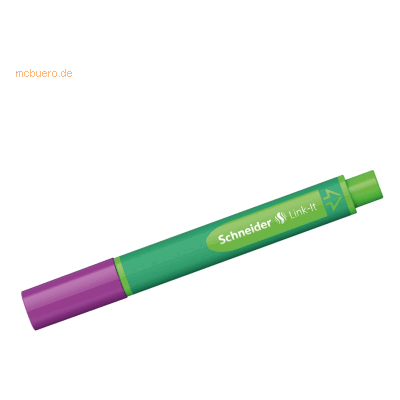 10 x Schneider Faserschreiber Link-It 1,0 mm electric-purple 10 x Schneider Faserschreiber Link-It 1,0 mm electric-purple