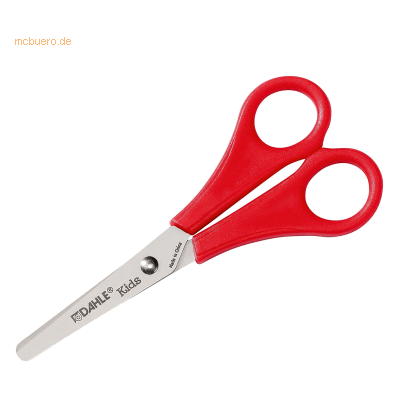 5 x Dahle Kinderschere 54626 Kids 13cm rot 5 x Dahle Kinderschere 54626 Kids 13cm rot
