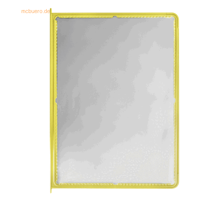 Novus Sichttafel A4 Kunststoff gelb Novus Sichttafel A4 Kunststoff gelb