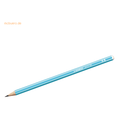 12 x Stabilo Schulbleistift sechskant pencil 160 HB blau 12 x Stabilo Schulbleistift sechskant pencil 160 HB blau