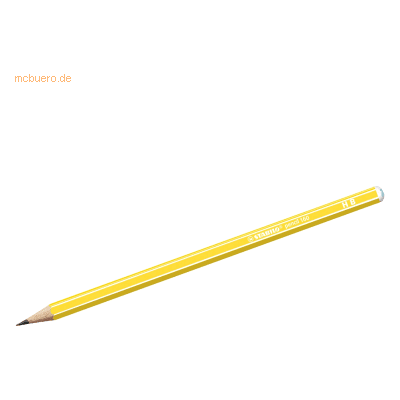 12 x Stabilo Schulbleistift sechskant pencil 160 HB gelb 12 x Stabilo Schulbleistift sechskant pencil 160 HB gelb