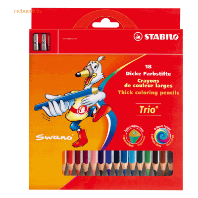 STABILO Dreikant-Buntstift - 18er Pack STABILO Dreikant-Buntstift - 18er Pack