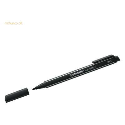 STABILO pointMax Fineliner Medium Schwarz - Filzstift STABILO pointMax Fineliner Medium Schwarz - Filzstift