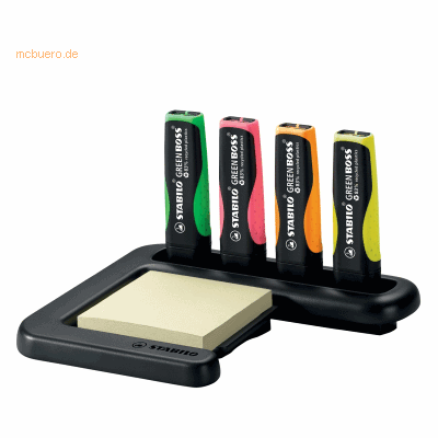 STABILO Green Boss Marker - Doppelspitz Textmarker - Verschiedene Farben STABILO Green Boss Marker - Doppelspitz Textmarker - Verschiedene Farben