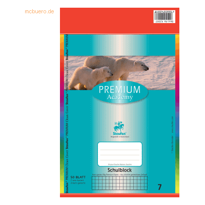 2 x Staufen Schulblock Premium A5 50 Blatt kariert 7mm 2 x Staufen Schulblock Premium A5 50 Blatt kariert 7mm