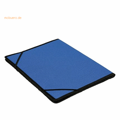 Dufco Dokumentenmappe Soft Touch A4 Nylon 65mm royalblau/schwarz Dufco Dokumentenmappe Soft Touch A4 Nylon 65mm royalblau/schwarz
