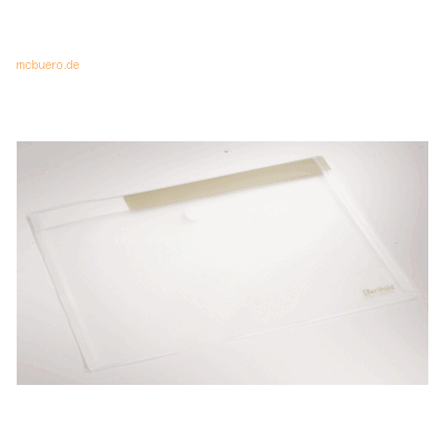 Tarifold Dokumententasche A4 PP Klettverschluss transparent 5 Stück Tarifold Dokumententasche A4 PP Klettverschluss transparent 5 Stück