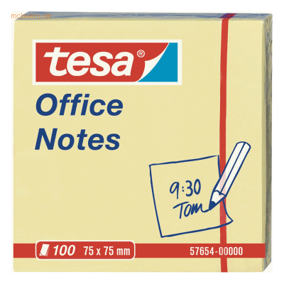 12 x Tesa Haftnotizen tesa Office Notes 75x75mm 100 Blatt gelb 12 x Tesa Haftnotizen tesa Office Notes 75x75mm 100 Blatt gelb