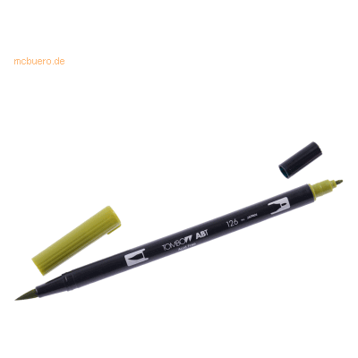 Tombow Light Olive Dual Brush Marker - Marker Tombow Light Olive Dual Brush Marker - Marker