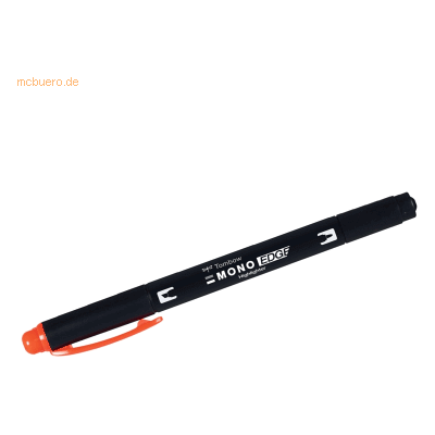 4 x Tombow Textmarker Mono edge Keil- und Rundspitze coral 4 x Tombow Textmarker Mono edge Keil- und Rundspitze coral
