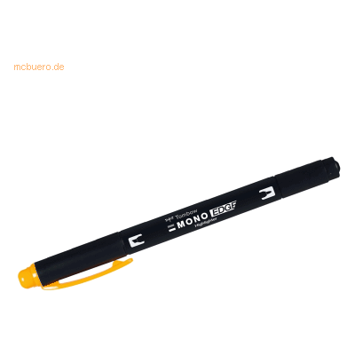 4 x Tombow Textmarker Mono edge Keil- und Rundspitze golden yellow 4 x Tombow Textmarker Mono edge Keil- und Rundspitze golden yellow