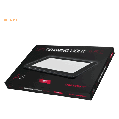 Transotype Leuchttisch LED DrawingLight Table A3 Transotype Leuchttisch LED DrawingLight Table A3