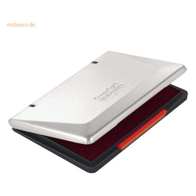 Trodat Stempelkissen 9052M 11x7cm Metalldeckel rot Trodat Stempelkissen 9052M 11x7cm Metalldeckel rot