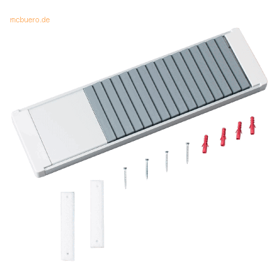 Ultradex T-Kartentafel flexible Version BxH 84x510mm schmal Ultradex T-Kartentafel flexible Version BxH 84x510mm schmal