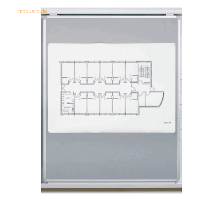 Ultradex Schiebetafel mit Whiteboard BxHxT 2000x1200x22mm weiß incl. R Ultradex Schiebetafel mit Whiteboard BxHxT 2000x1200x22mm weiß incl. R