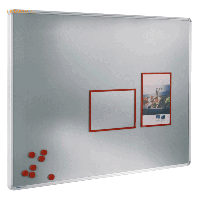 Ultradex Whiteboard Emaille anthrazit BxHxT 2000x1200x22mm kreidebesch Ultradex Whiteboard Emaille anthrazit BxHxT 2000x1200x22mm kreidebesch