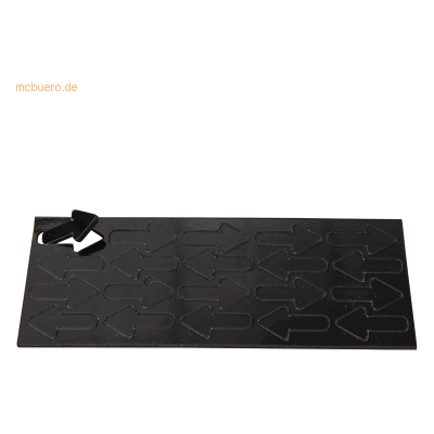Ultradex Magnetische Symbole Pfeil 22,5x12mm VE=20 Stück schwarz Ultradex Magnetische Symbole Pfeil 22,5x12mm VE=20 Stück schwarz