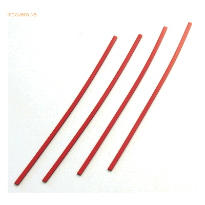 Ultradex Magnetische Abschnitte 50x9x2mm VE=16 Stück rot Ultradex Magnetische Abschnitte 50x9x2mm VE=16 Stück rot