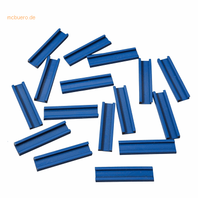 Ultradex Einsteckschiene magnetisch 50x9,5mm VE=16 Stück blau Ultradex Einsteckschiene magnetisch 50x9,5mm VE=16 Stück blau