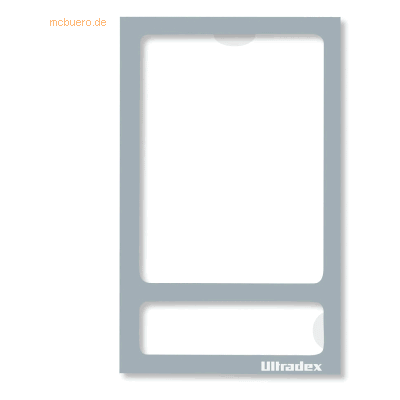 Ultradex Graue Magnetische Fototasche 70x113mm - Fototasche Ultradex Graue Magnetische Fototasche 70x113mm - Fototasche