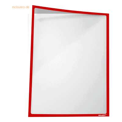 Ultradex Infotasche magnetisch A5 BxH 163x225mm rot VE=25 Stück Ultradex Infotasche magnetisch A5 BxH 163x225mm rot VE=25 Stück