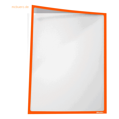Ultradex Infotasche magnetisch A5 BxH 163x225mm Orange VE=25 Stück Ultradex Infotasche magnetisch A5 BxH 163x225mm Orange VE=25 Stück