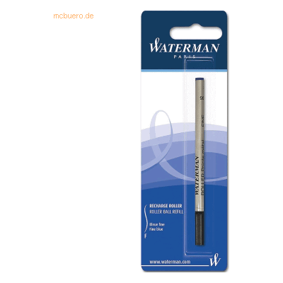 Waterman Rollerballmine F blau Waterman Rollerballmine F blau