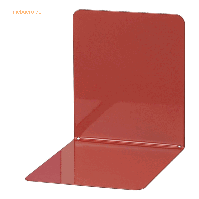 Wedo Buchstütze Metall breit 14x12x14 cm VE=2 Stück rot Wedo Buchstütze Metall breit 14x12x14 cm VE=2 Stück rot