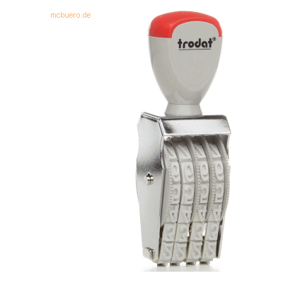 Wedo Stempel Zahlen 1594 9mm 4-stellig Wedo Stempel Zahlen 1594 9mm 4-stellig