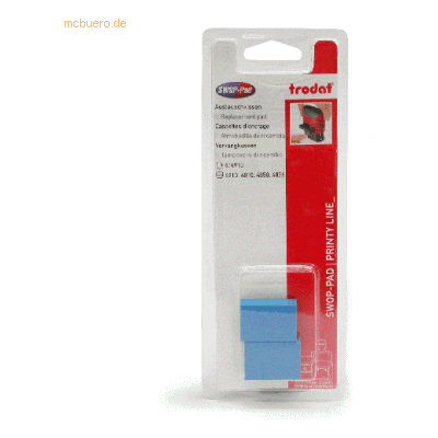 Trodat Stempel-Ersatzkissen 6/4910 grün Trodat Stempel-Ersatzkissen 6/4910 grün