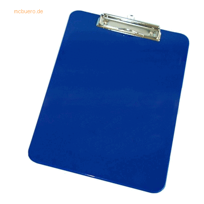 Wedo Klemmbrett A4 ABS blau Wedo Klemmbrett A4 ABS blau