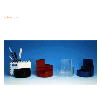 Wedo Rundbox 6 Fächer schwarz Wedo Rundbox 6 Fächer schwarz