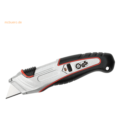 Wedo Cutter Safety Profi Trapezklinge incl. 5 Ersatzklingen schwarz Wedo Cutter Safety Profi Trapezklinge incl. 5 Ersatzklingen schwarz