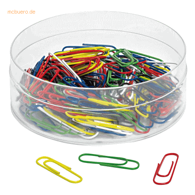 10 x Wedo Büroklammern 27mm kunststoffummantelt VE=140 Stück farbig so 10 x Wedo Büroklammern 27mm kunststoffummantelt VE=140 Stück farbig so