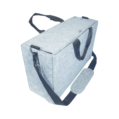 Sigel Desk Sharing Bag Workspace hellgrau 100% recyceltes PET450 x280x Sigel Desk Sharing Bag Workspace hellgrau 100% recyceltes PET450 x280x
