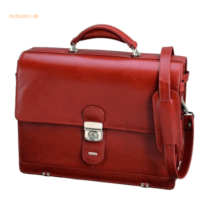 Alassio Aktentasche Mocca 38x30x16cm Leder cognac Alassio Aktentasche Mocca 38x30x16cm Leder cognac