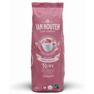 Callebaut Van Houten Trinkschokolade Ruby 1kg Callebaut Van Houten Trinkschokolade Ruby 1kg