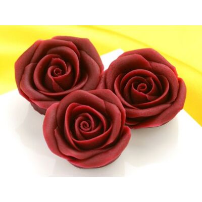 Cake-Masters Basics Marzipan-Rosen groß bordeaux 16 Stück Cake-Masters Basics Marzipan-Rosen groß bordeaux 16 Stück