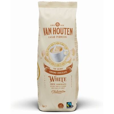 Callebaut Van Houten Trinkschokolade Weiß 1kg Callebaut Van Houten Trinkschokolade Weiß 1kg