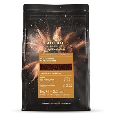 Callebaut Kakaopulver Velvet Rouge Ultime 1kg Callebaut Kakaopulver Velvet Rouge Ultime 1kg