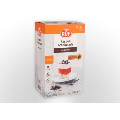 RUF Raspelschokolade Zartbitter 1,0kg RUF Raspelschokolade Zartbitter 1,0kg