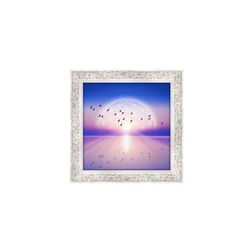 PRANAHAUS® Bergkristall-Energiebild „Quelle der Ruhe“